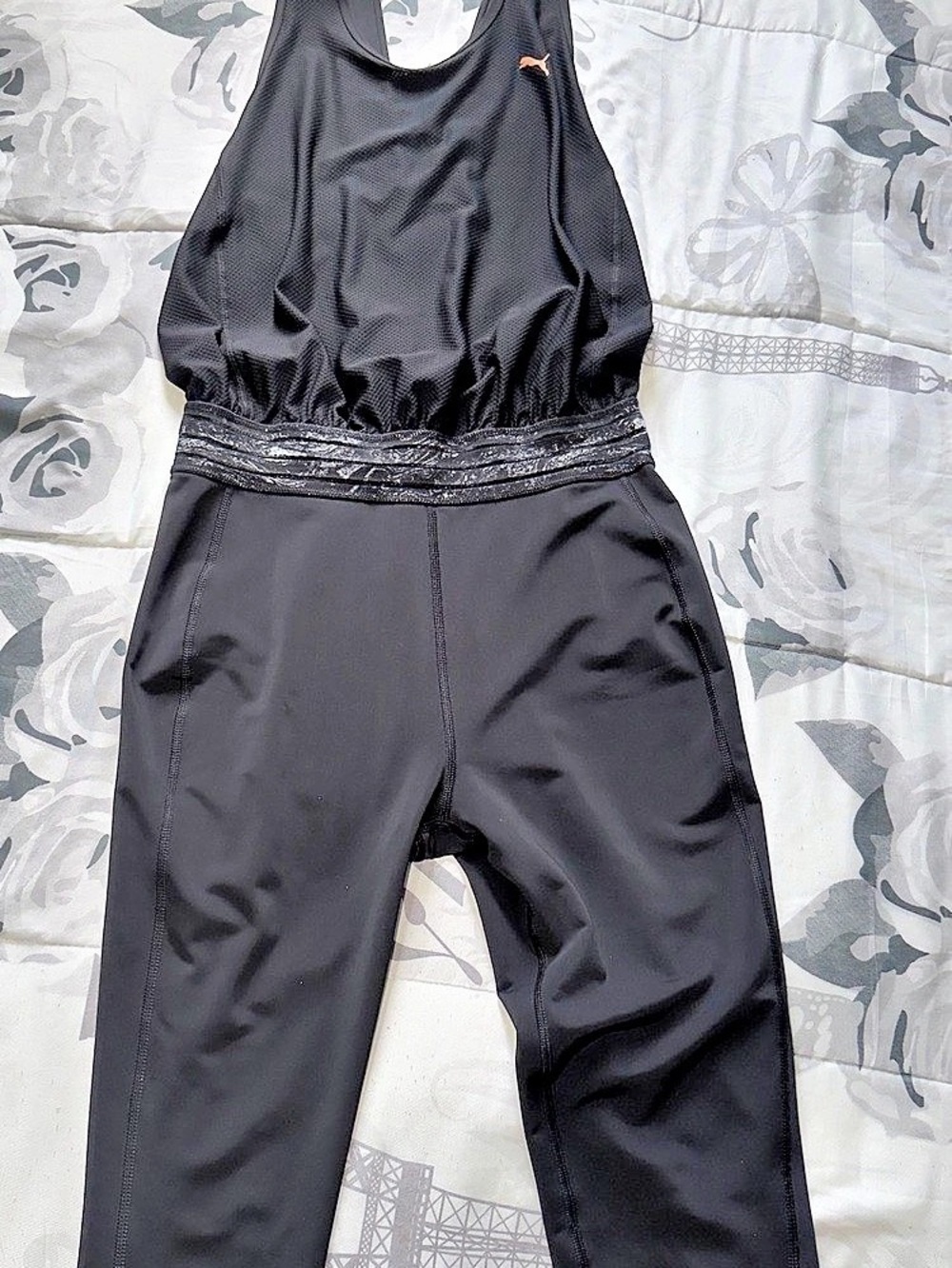 Puma Athletic Black Jumpsuit